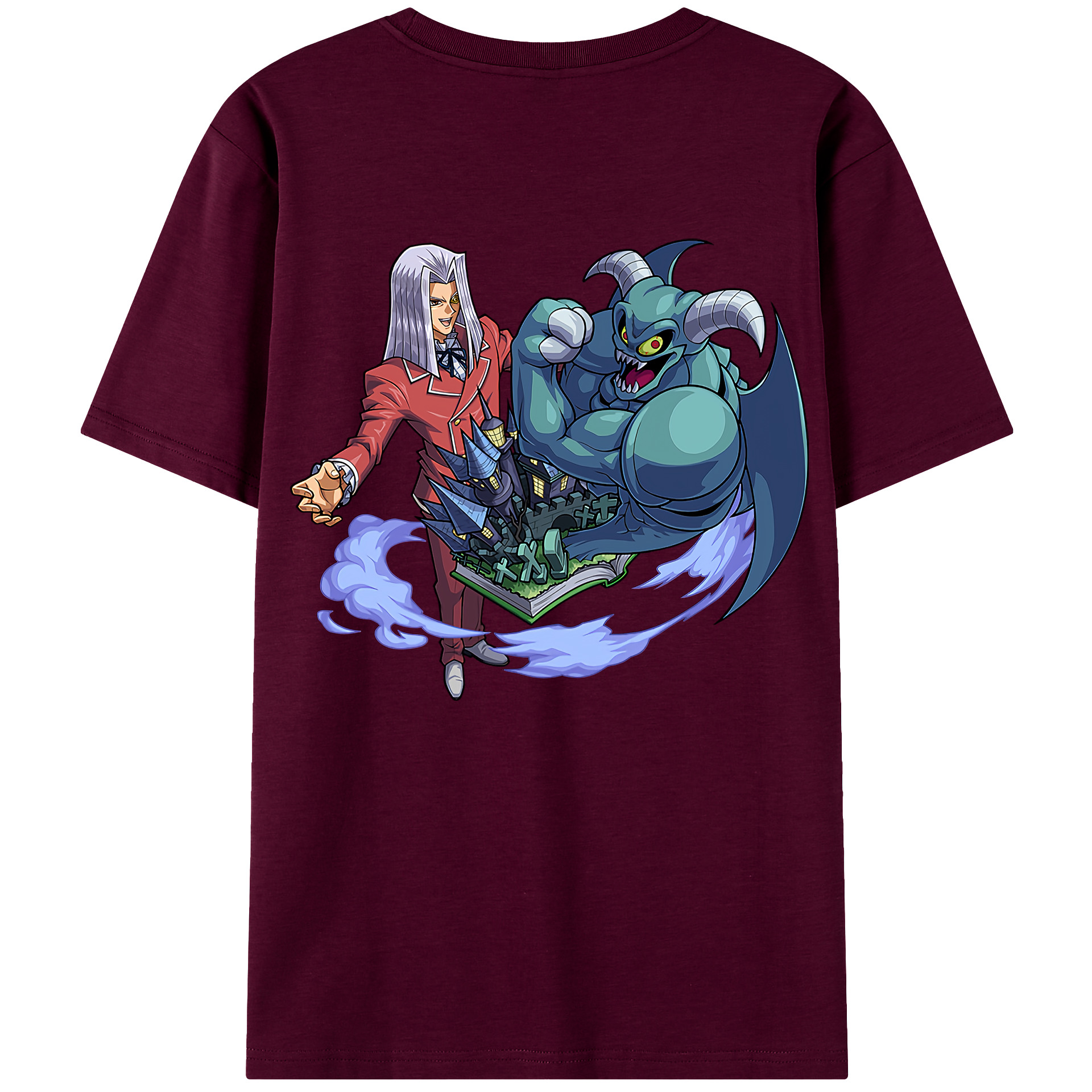 （画像用） 遊☆戯☆王 Yu-Gi-Oh! レディース半袖Tシャツ(バックプリント)